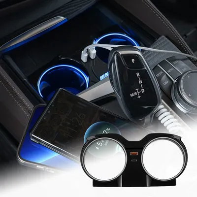 For BMW 3 4 5 6 Series GT G30 G20 X3 X4 G01 G02 Fast Charger USB Shunt Hub Type C Splitter With