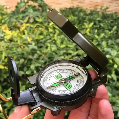 Waterproof High Precision Compass Outdoor Gadget Sports Hiking Mountaineering Professional Military Arm