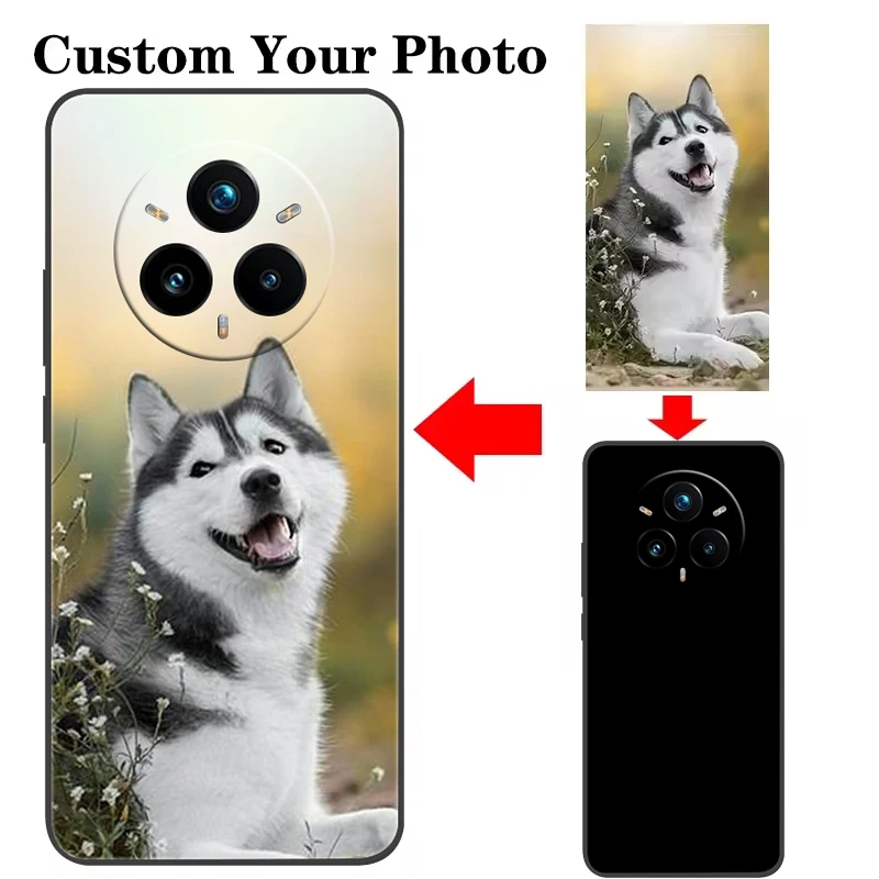 Custodia personalizzata per OPPO Realme 14 Pro Plus 14X 5G C75 4G Reno 13F Realme 13 12 11 Pro Plus 4G 5G Fai da te Personalizza immagine Cover