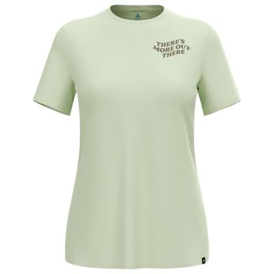 Odlo - Women's There's More Merino 160 T-Shirt Crew S/S - Merinoshirt Gr M grün