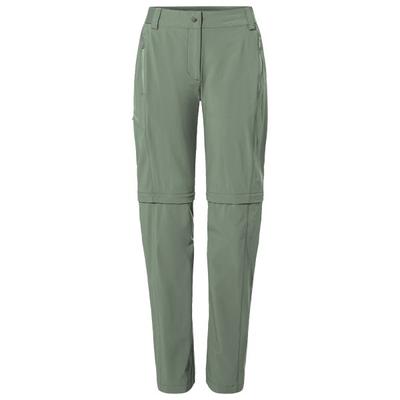 Vaude - Women's Farley Stretch Zip Off T-Zip Pants II - Trekkinghose Gr 46 - Short grün/oliv Image