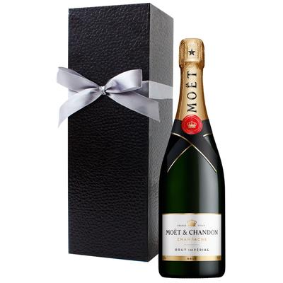 "Moet & Chandon Imperial Brut with Black Gift Box - France"