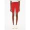 NEDAA LITAA - Frauen Fitted Shorts - rot (Größe: S)