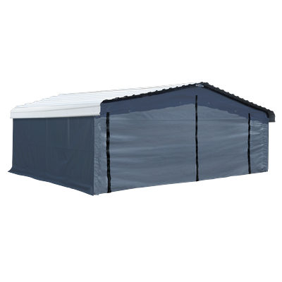 Arrow Carport 20 x 20 Ft. Enclosure Kit