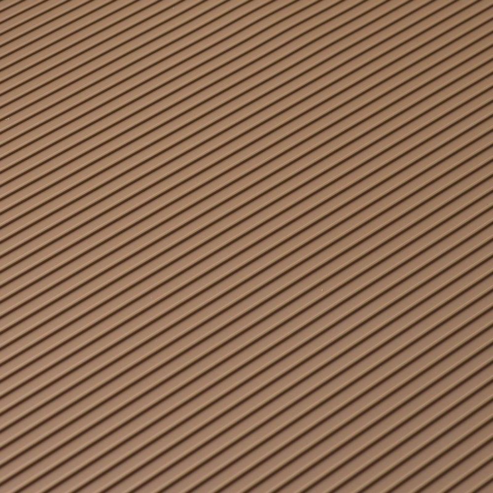 G-Floor Ribbed Garage Floor Mat, Sandstone / 5