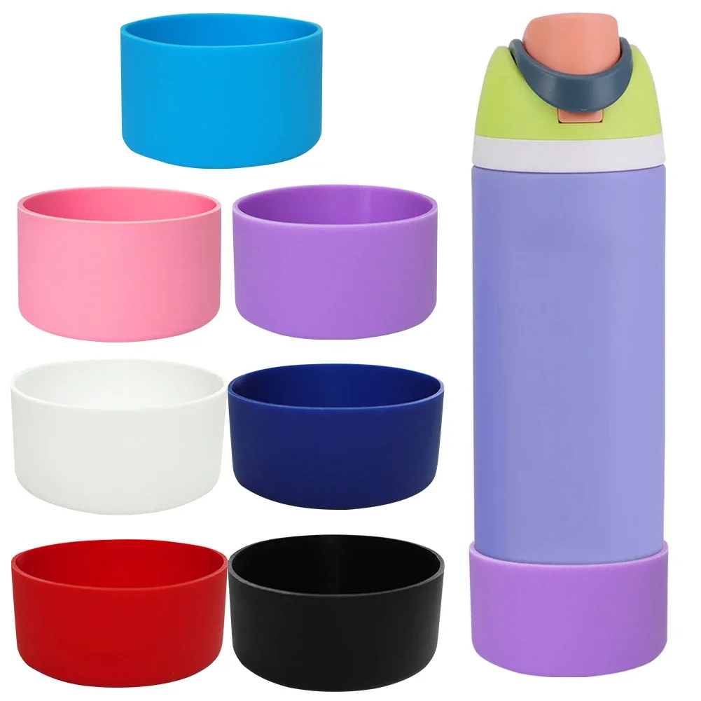 Silikon Wasser flasche Stiefel für Owala 24oz Untersetzer Anti-Rutsch-Schutzhülle Boden abdeckung Schutz für Owala 24oz Wasser flasche Image