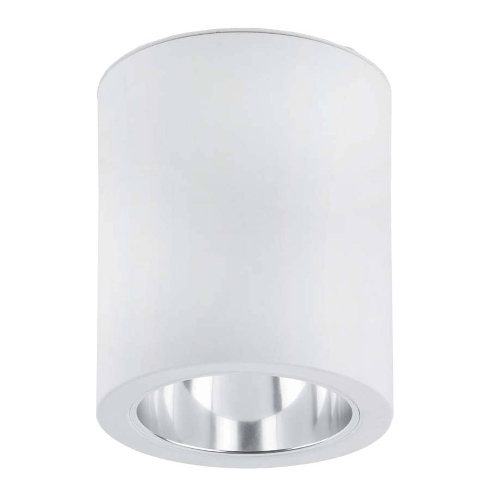 FARO BARCELONA Deckenleuchte Pote-1 aus Aluminium weiß POTE-1, dimmbar, weiß / opal, für Flurbereich, Aluminium, Modern, Downlights