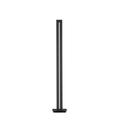 PURE LED Stehlampe Pure Lines, dimmbar, alu / grau / zink, für Wohn- / Esszimmer, Metall, Modern, LED Stehlampe