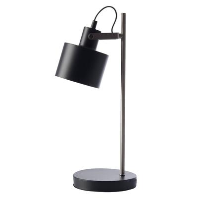 Dyberg Larsen Schreibtischlampe Ocean, schwarz, für Arbeitszimmer / Büro, Metall, Tischlampe Image