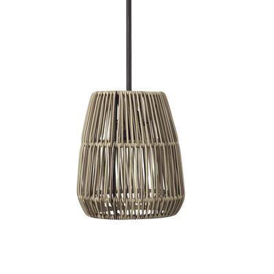 PR Home Außenhängelampe Saigon, grau, Ø 18 cm, Kabel 2,5m Image