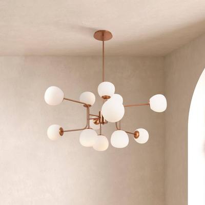 Maytoni Kronleuchter Erich, dimmbar, messing / gold, für Wohn- / Esszimmer, Metall, Modern, Kronleuchter Image