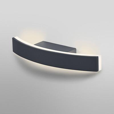 LEDVANCE LED Aussenwandleuchte Endura Style Bow, schwarz, Aluminium, Modern, LED Wandleuchte außen Image