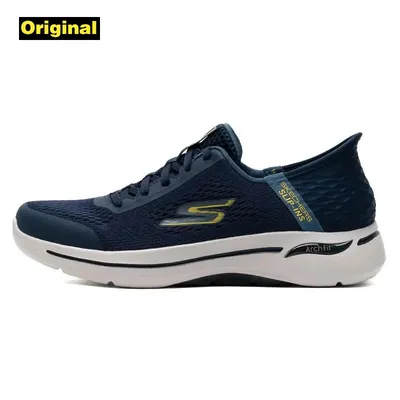 Skecher Men's Shoes 2024 Fall Fashion Trend Cushion-cushion-Comfortable Breathable athleisure Shoes