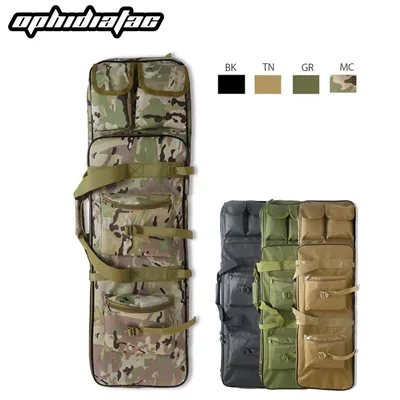 Outdoor sports shooting backpack Gun bag Hunting accessories Airsoft Sniper rifle gun case Nylon Molle bag