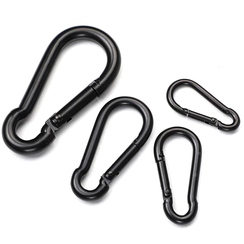 Metall Schlüssel bund Clip Haken d Karabiner haken Anschluss für Schmuck machen Schlüssel ring DIY Ergebnisse Großhandel Image