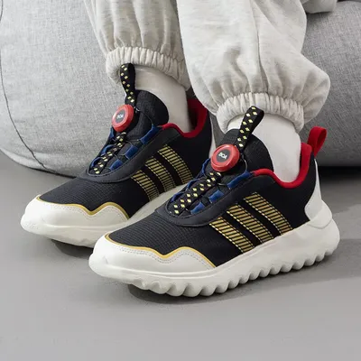 Adidas running shoes women's shoes big children's shoes new low-top cushioned sports shoes Light