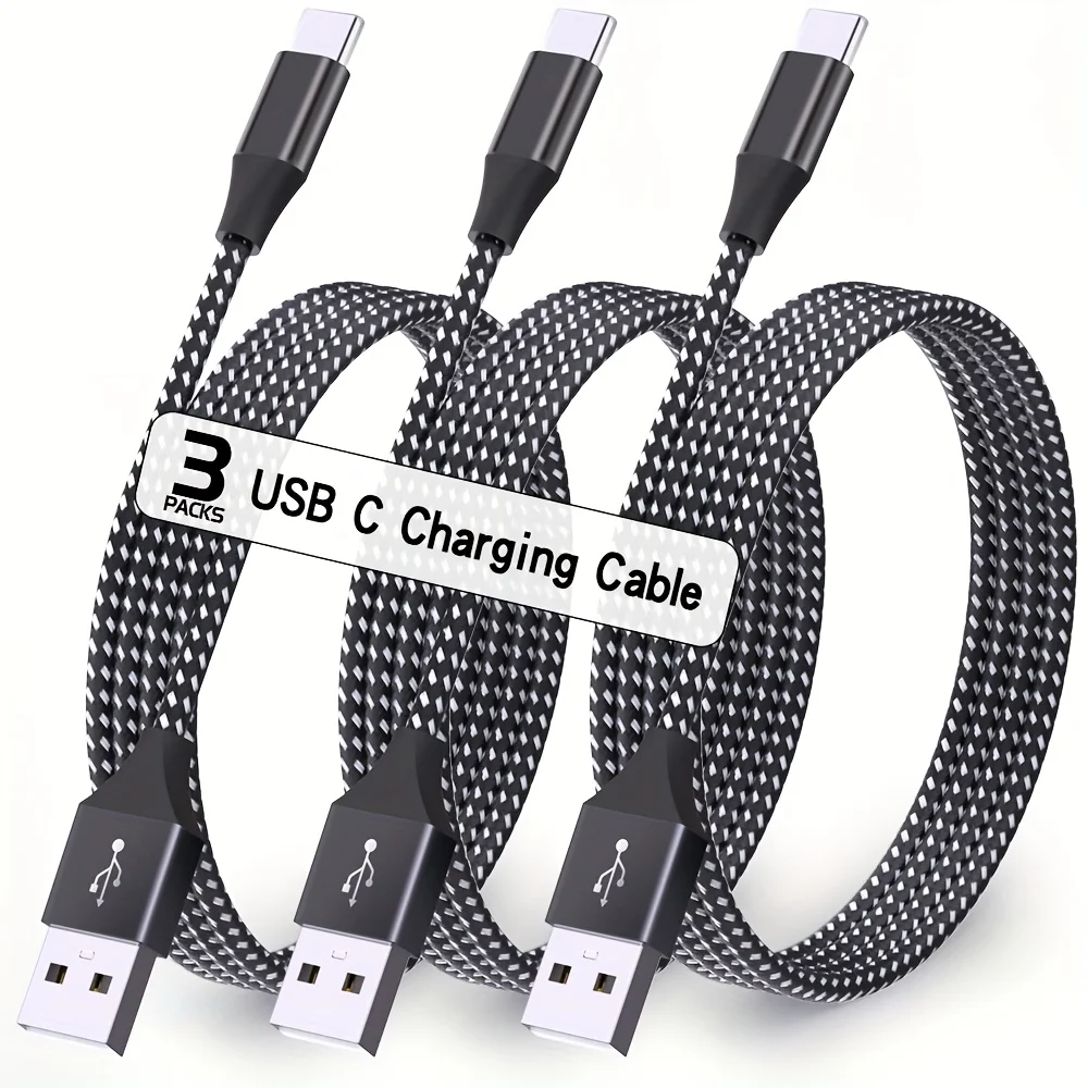 USB A auf USB C-Kabel, Schnellladekabel Typ C, geeignet für iPhone 16 15 Pro Pro Max Plus für Samsung Galaxy S24 Image
