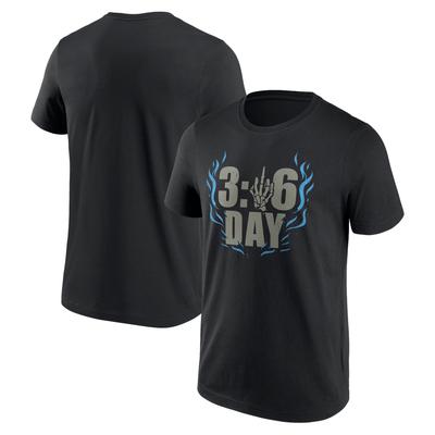 WWE Stone Cold Steve Austin 3:16 Day Middle Finger T-Shirt - Schwarz - Herren Image
