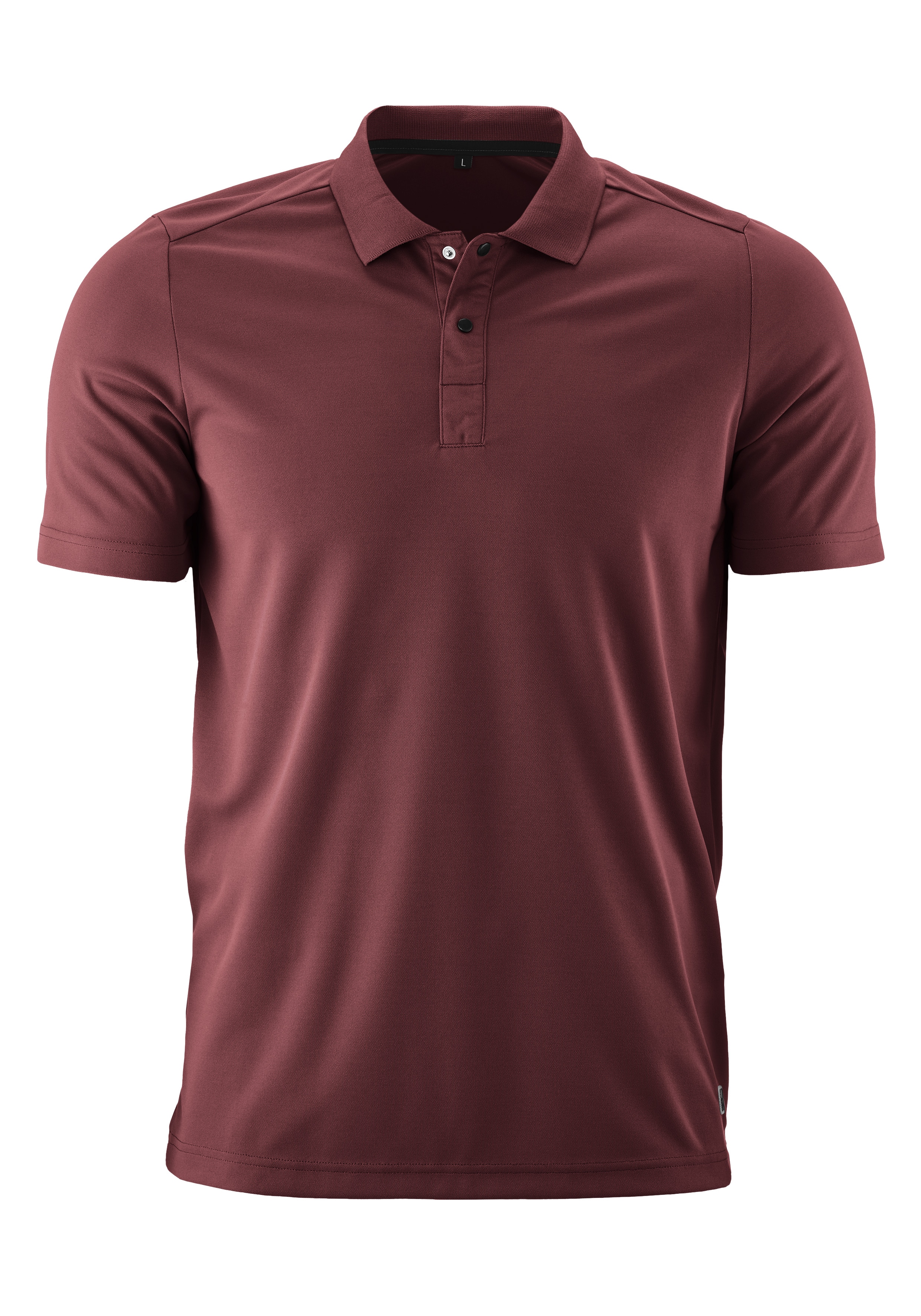 Radtrikot GONSO "Almas", Herren, Gr. S, rot (rotbraun), 100% Polyester, Rundhals, Trikots, Herren Fahrradtrikot kurzarm, elastisches und atmungsaktives Radshirt Image