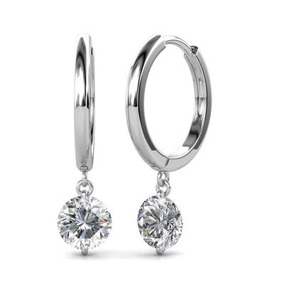 Grace Ohrringe - Silber und Kristall Image