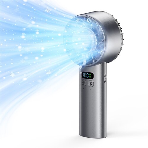 Eis-Kühlungs USB Handheld Ventilator – 100-Geschwindigkeits tragbarer Mini Ventilator mit leiser Betriebsweise für den Einsatz im Freien Image