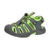 Sandale LICO "Sandale Nimbo", Gr. 33, grau, Synthetik, Schuhe