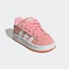 Sneaker ADIDAS ORIGINALS "CAMPUS 00S COMFORT CLOSURE ELASTIC LACES KIDS", Kinder, Gr. 24, semi pink spark, cloud weiß, gum 2, Leder, Synthetik, sportlich, Schuhe, für Kinder