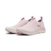Slip-On Sneaker PUMA "SOFTRIDE REMI SLIP-ON KNIT WN'S", Gr. 42, rose mauve, warm weiß, rose gold, Textil, sportlich, Schuhe