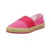 Espadrille GANT "Raffiaville", Damen, Gr. 40, pink, Textil, casual, Schuhe, Strandschuh, Slipper mit Bast-Verzierung