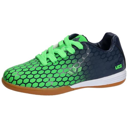 Fußballschuh LICO ""Fußballschuhe Soccer Champ"", Kinder, Gr. 33, grün, Synthetik, Schuhe