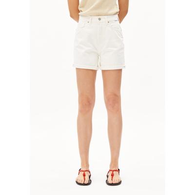 SHEAARI - Frauen Regular Fit Shorts - weiss (Größe: 30) Image