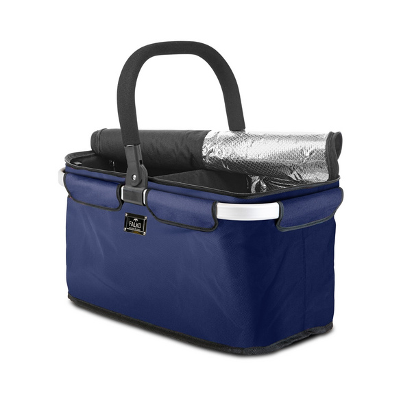 Einkaufskorb Falko Duo dunkelblau Genius Image