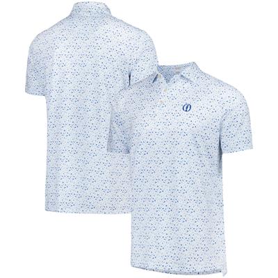 The Open Peter Millar Straight Shooter Print Polo - Weiß Image