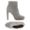 Anna Field Damen Stiefelette, Gr. 38, grau, kein Etikett