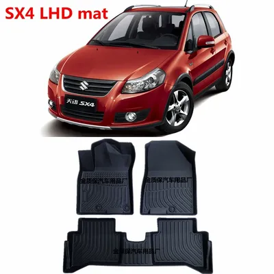 Use for 2006-2016 Suzuki SX4 car carpet SX4 All-Weather car floor mats SX4 trunk mat SX4 floor mat