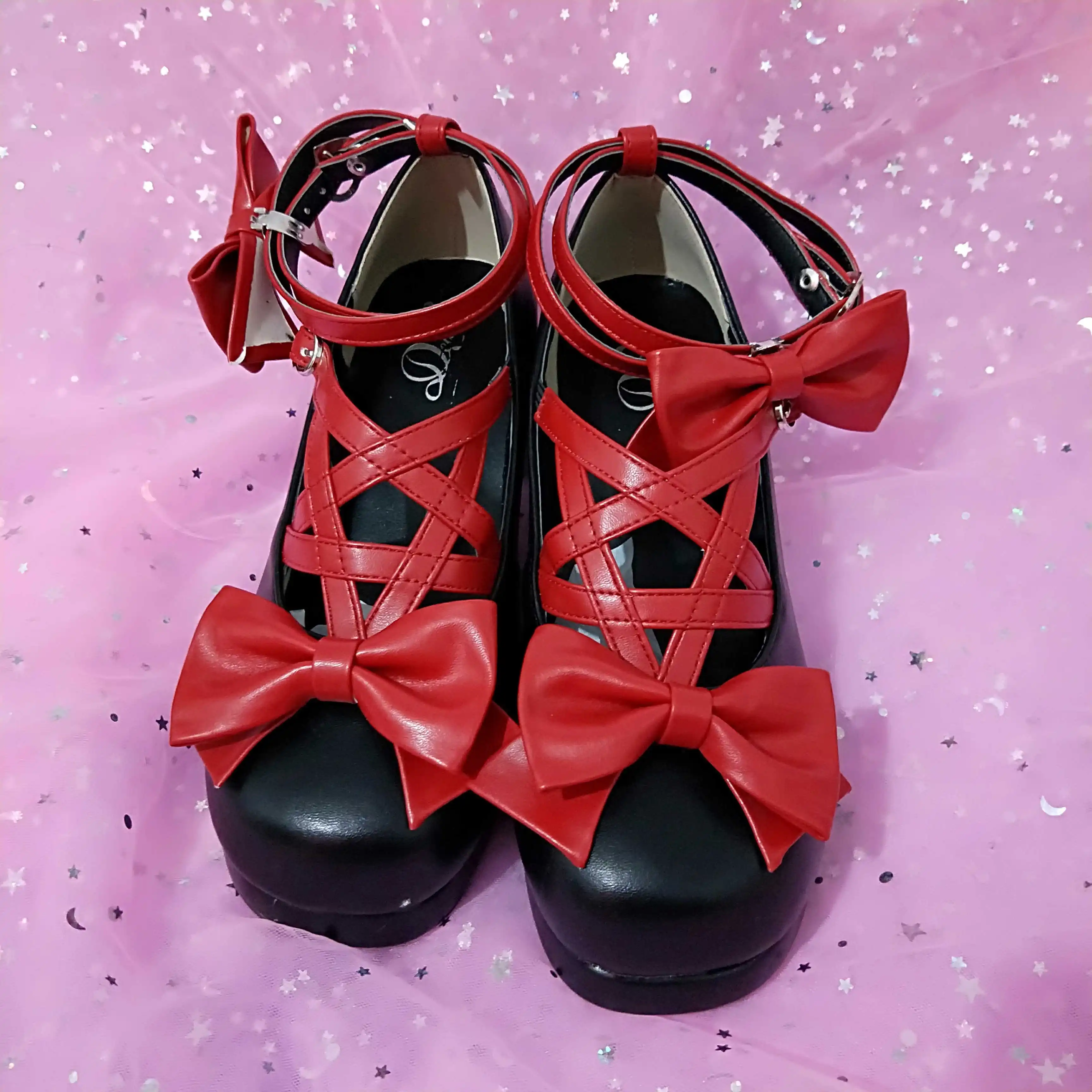 Aurora Medium-mit hohen absätzen Sommer Sandalen In Neue Herkunft Lolita, Sandalen Sommer. Schnalle Schuhe Frauen