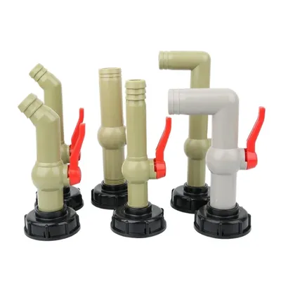 S60X6 IBC Tank Adapter Garten Schlauch Wasserhahn Verlängern Stecker Tank Adapter Home Garten Schlauch Schlamm Behandlung