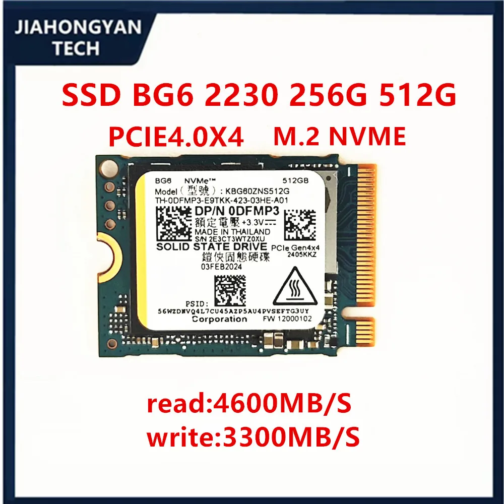 Original für KIOXIA BG4 128G BG6 2230 256G 512G 1T PCIE4.0 M.2 NVME Solid State Drive Laptop Unterstützt Steam Deck Handheld-Kamera Image