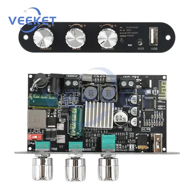 ZK-1001U DC 9-24V Mono 100W BT Verstärker Board Modul AMP Amplificador Heimkino TPA3116D2 Buchse Image