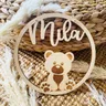 Personal isierte Baby Schlafzimmer Zeichen, Holz Zeichen Kinder Baby, Geschenk Geburt Geburtstag, Geburtsdatum, Kinderzimmer Hintergrund dekoration