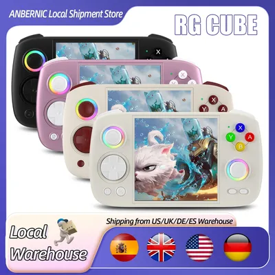 ANBERNIC RGCube Handheld-Spielekonsole Android 13-Game-Player 3,95-Zoll-IPS-Bildschirm Unisoc T820 Image