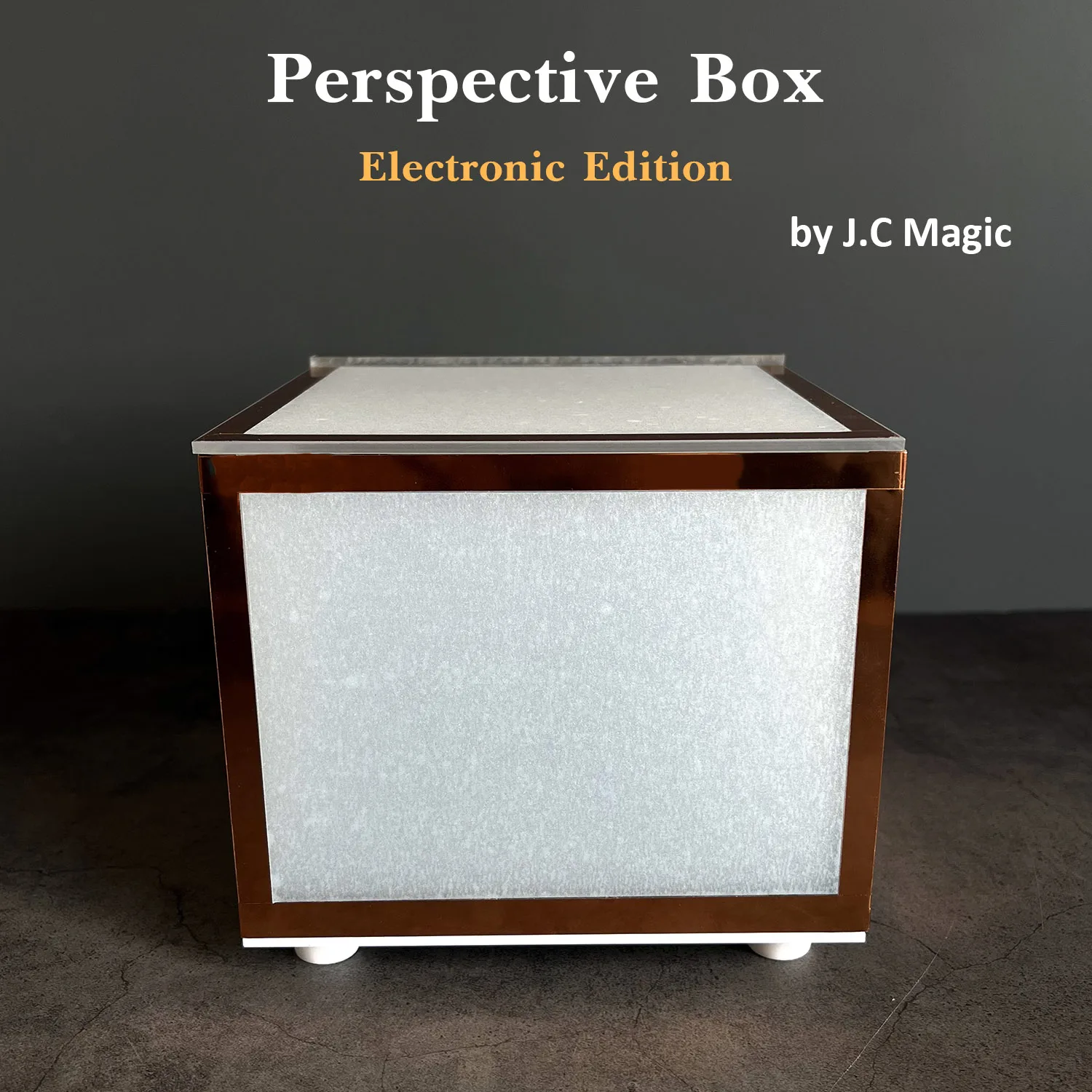 Perspective Box (Electronic Edition) von J.C Magic Tricks Sense the Objects in undurchsichtiger Box Prediction Stage Illusions Gimmick Prop Image