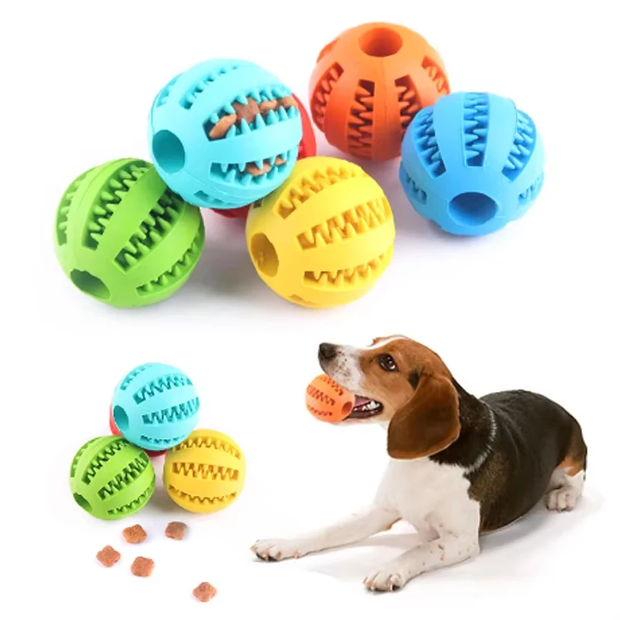 Tiernahrung, undichtes Ballspielzeug, lease, energieständiger Biss, lindert Langeweile, kann Futter verstecken, Hundefutter, Snacks, saubere Zähne, Hundespielzeug Image
