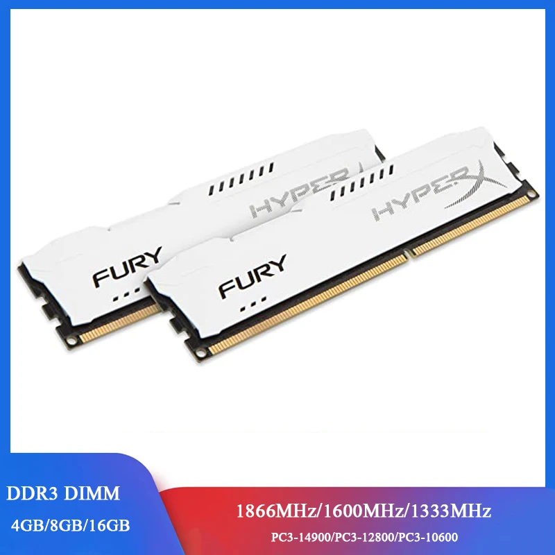 Memoria RAM DDR3L 8 GB 4 GB 1866 MHz 1600 MHz 1333 MHz Desktop-RAM 240 Pins DIMM 1,35 V/1,5 V DDR3 RAM für Intel- und AMD-Speichermodul Image
