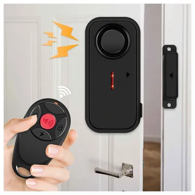 Wasserdichte Tür Fenster Alarm Sensor Sicherheit Mit Fernbedienung Einbrecher Alarm Magnetische Sensor Tür Alarm System Hause Schutz