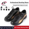 Männer Frauen Bowling Schuhe Professionelle Veränderbare Sohle Sport Schuhe Unisex Rechts Links Hand Nicht-slip Bowling Sneaker Größe 38-46
