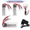 Upgrade 7,4 V 600 mAh LiPo Batterie und ladekabel Für WLtoys F959 RC spielzeug Teile 7,4 v 2 s Batterie für XK DHC-2 A600 A700 A800 A430
