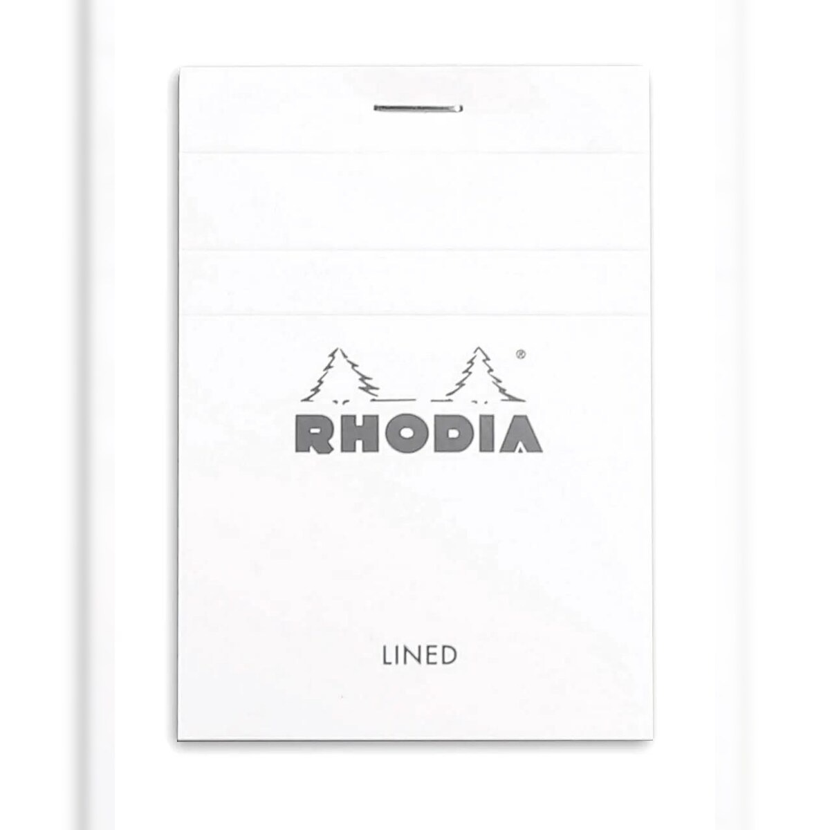 Rhodia 10x Gehefter Notizblock Rhodia No.11 A7 80 Blatt liniert 80g - Weiß 11601C Image