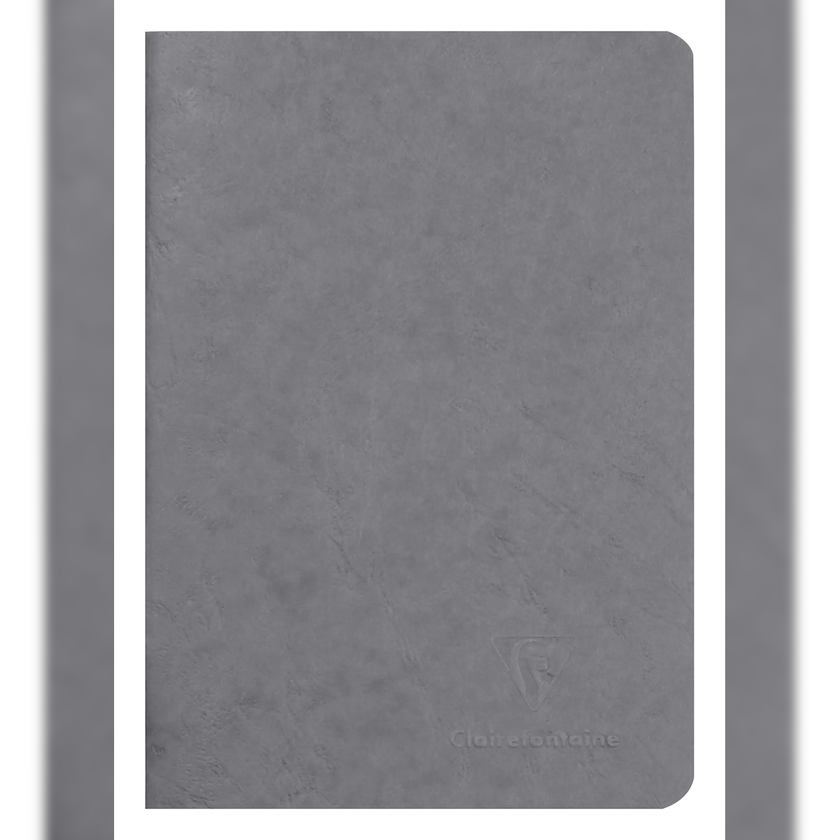 Clairefontaine 5x Age Bag, Notizbuch mit Drahtheftung A5, 48 Blatt 90g blanko - Grau 733105C Image