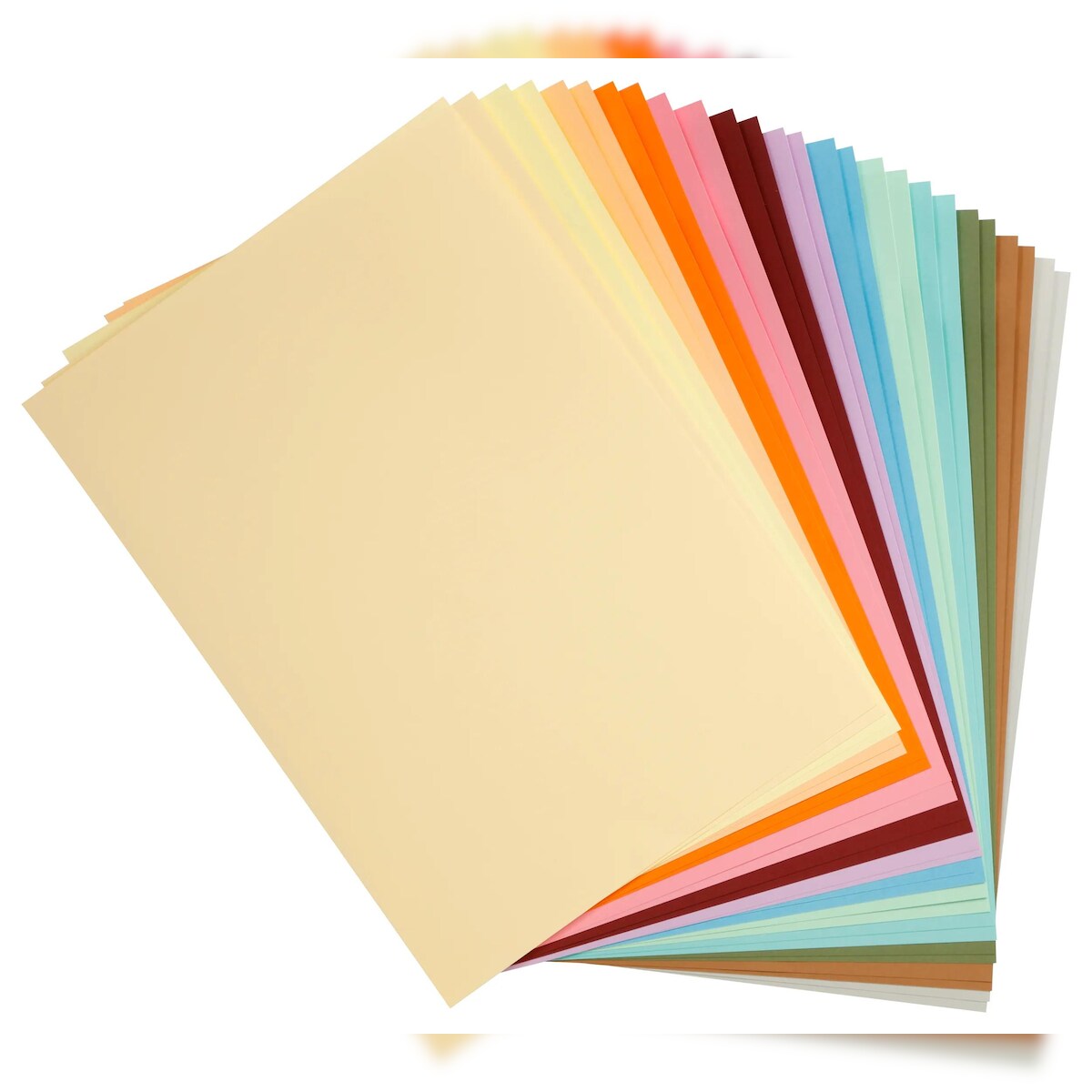 Clairefontaine Maya Bastelkarton A3 185g 2x14 Bogen - Pastellfarben sortiert 975399C Image